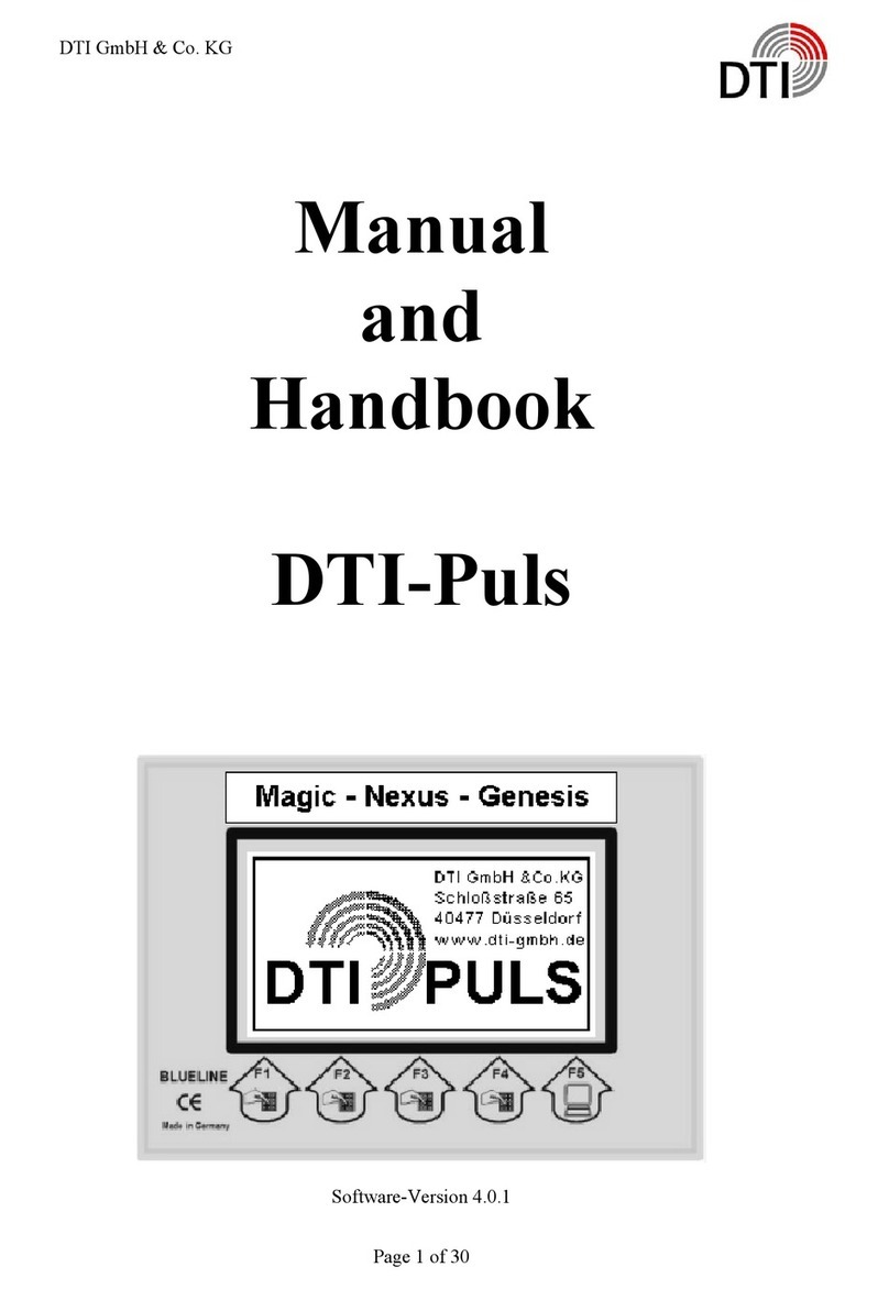 DTI -Puls Series Manual and handbook
