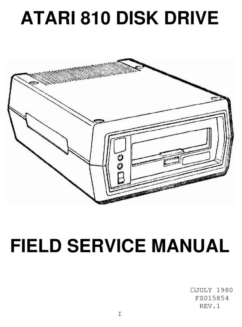 Atari 810 Field service manual