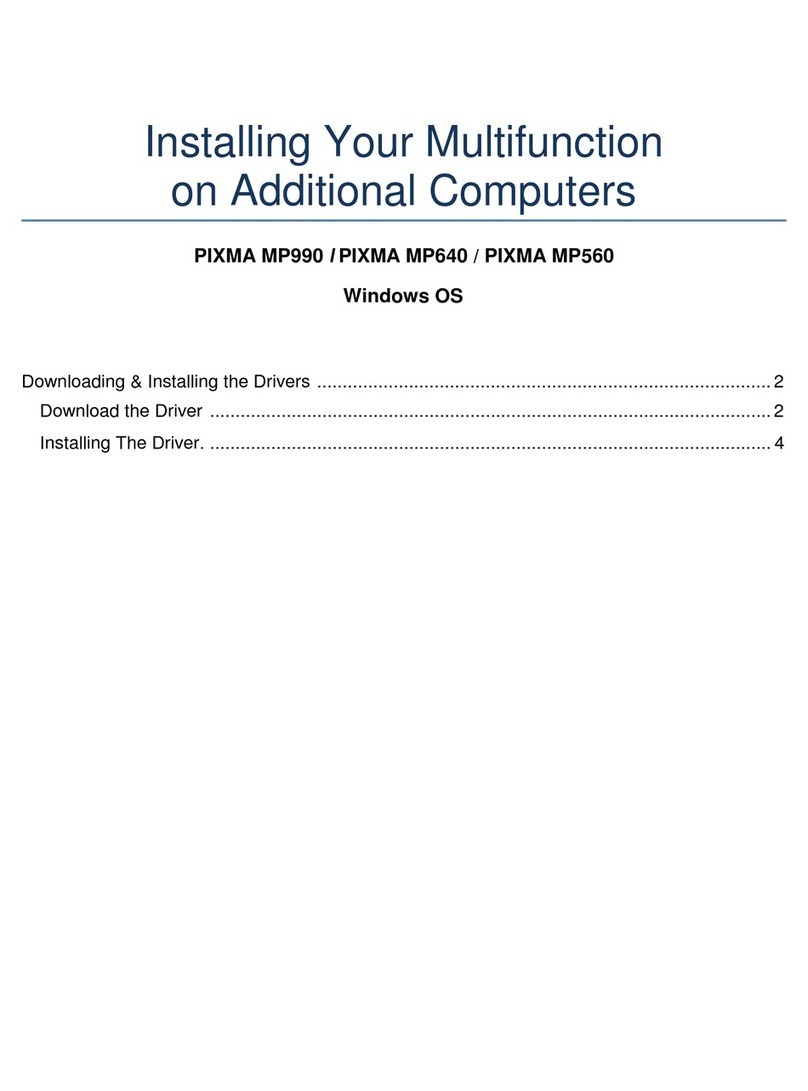 Canon PIXMA MP640 User manual