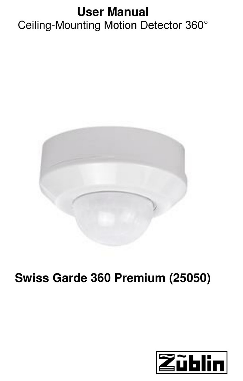 Zublin Swiss Garde 360 Premium 25050 User manual