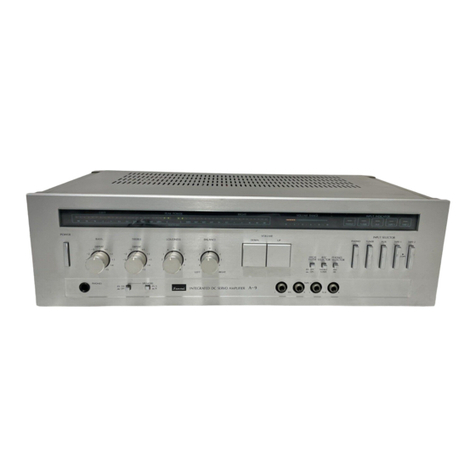 Sansui A-9 User manual