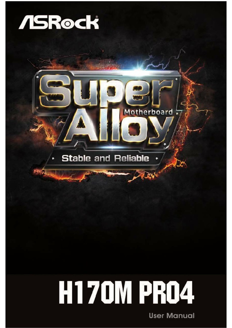 ASROCK Super Alloy H170M PRO4 user manual