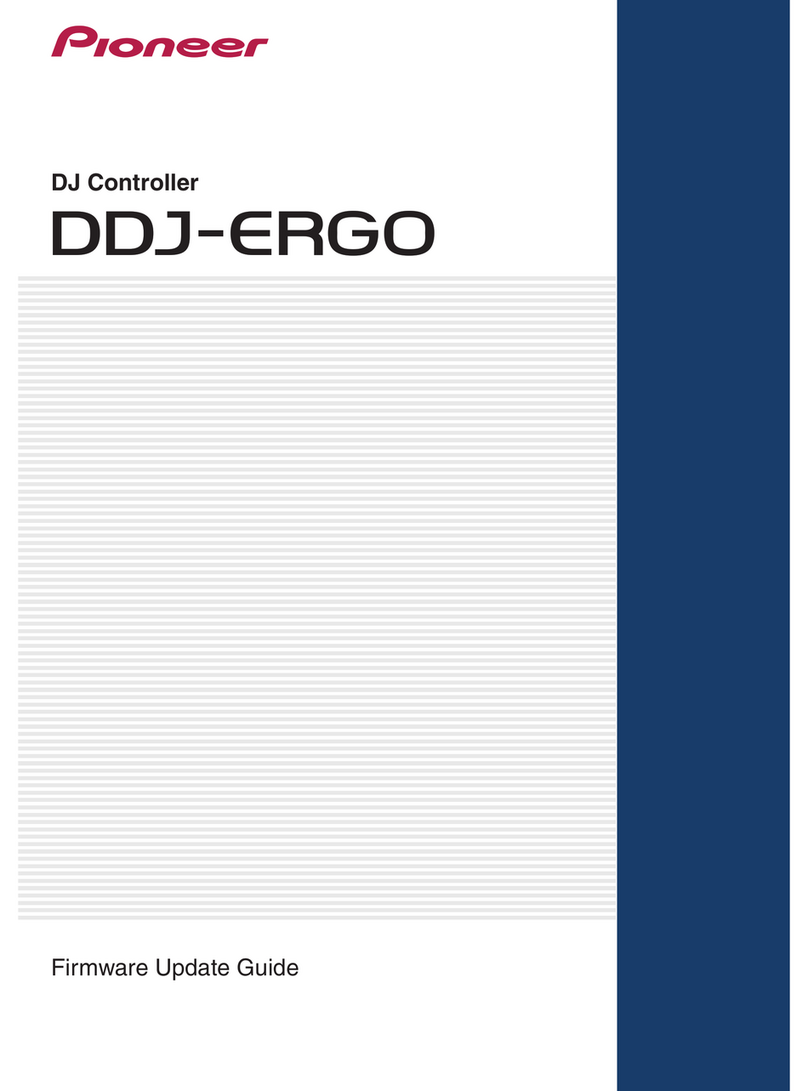 Pioneer DDJ-ERGO Mounting instructions
