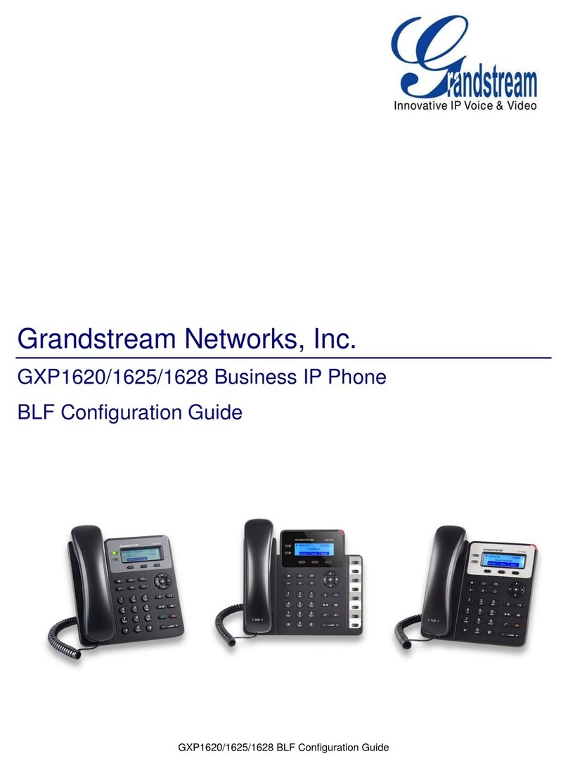 Grandstream Networks GXP1620 Configuration guide