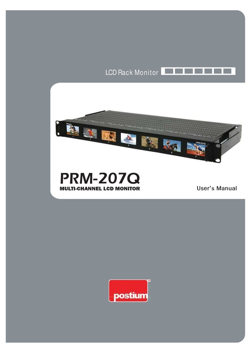 Postium PRM-207Q User manual