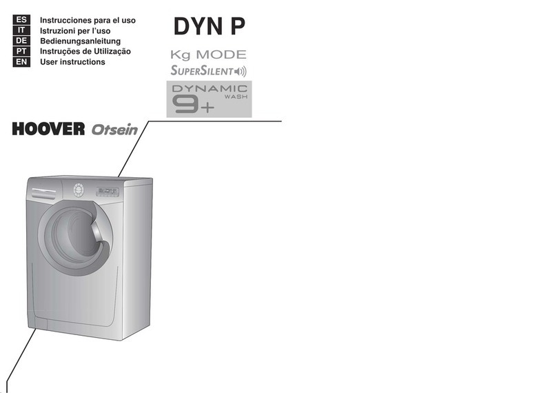 Hoover Otsein DYN 9144 User manual