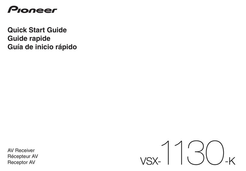 Pioneer VSX-1130-K User manual