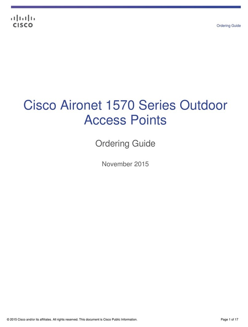 Cisco Aironet 1570 Series User manual Cisco Aironet 1570 Series User manual
