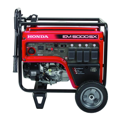 Honda EM6500SX owner's manual Honda EM6500SX owner's manual