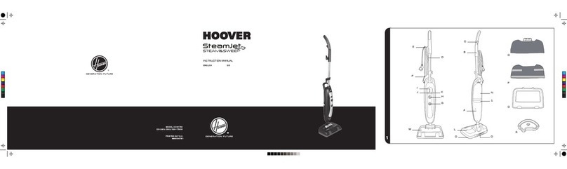 Hoover Steamjet Steam & Sweep SSW1700 User manual