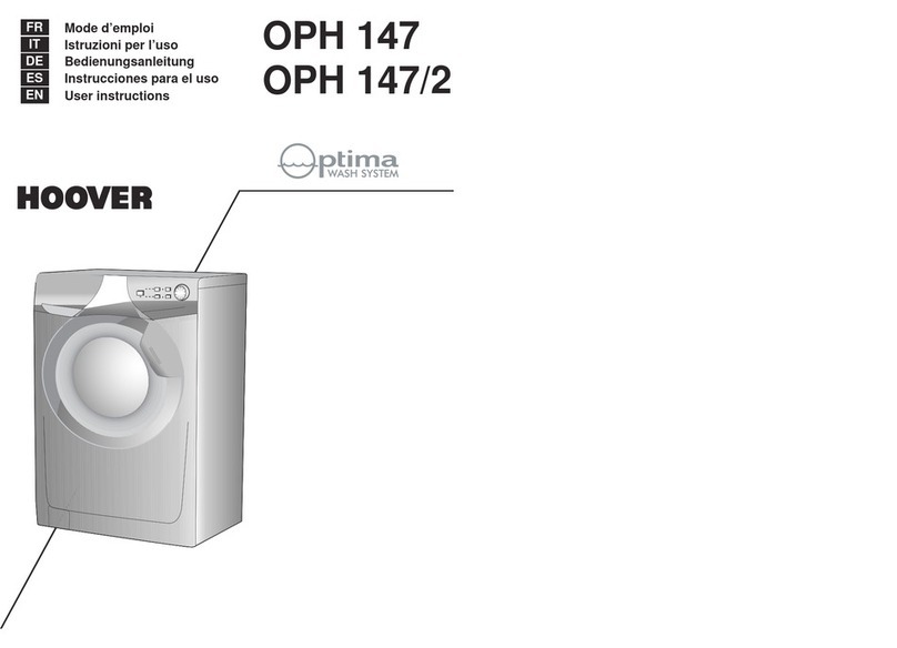 Hoover OPH 147/2 User manual