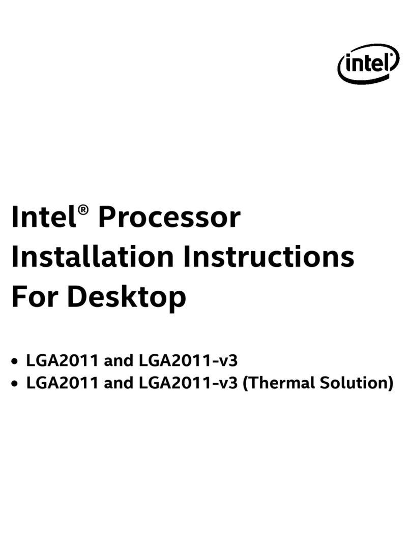Intel LGA2011 installation instructions