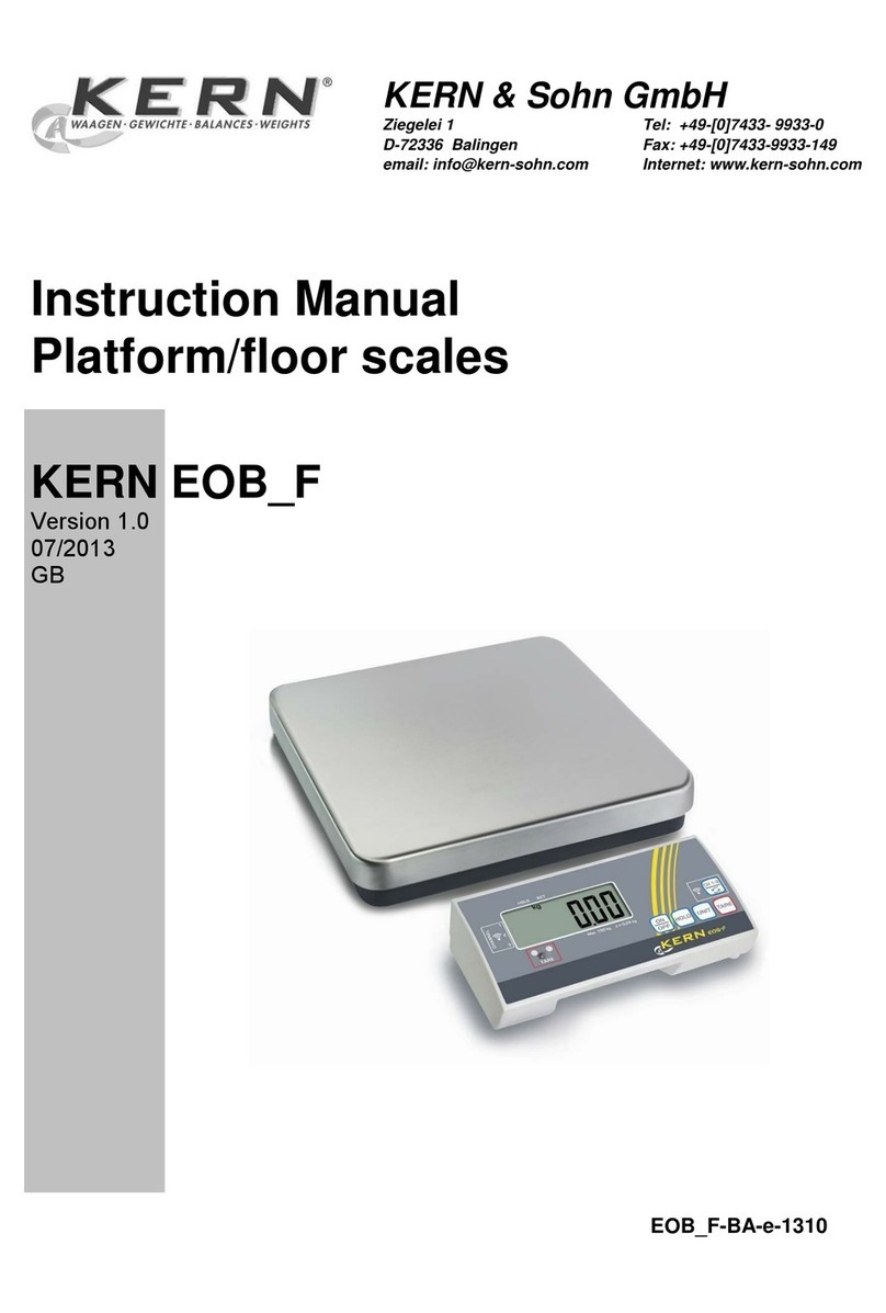 KERN EOB_F User manual