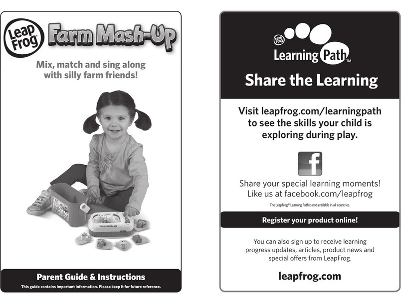 LeapFrog Farm Mash-Up Parent guide & instructions