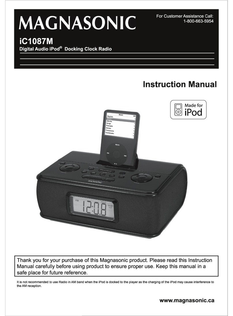 Magnasonic iC1087M User manual