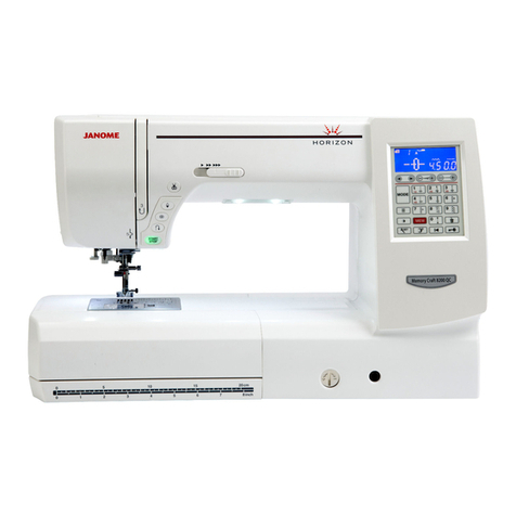 Janome MC8200QC User manual