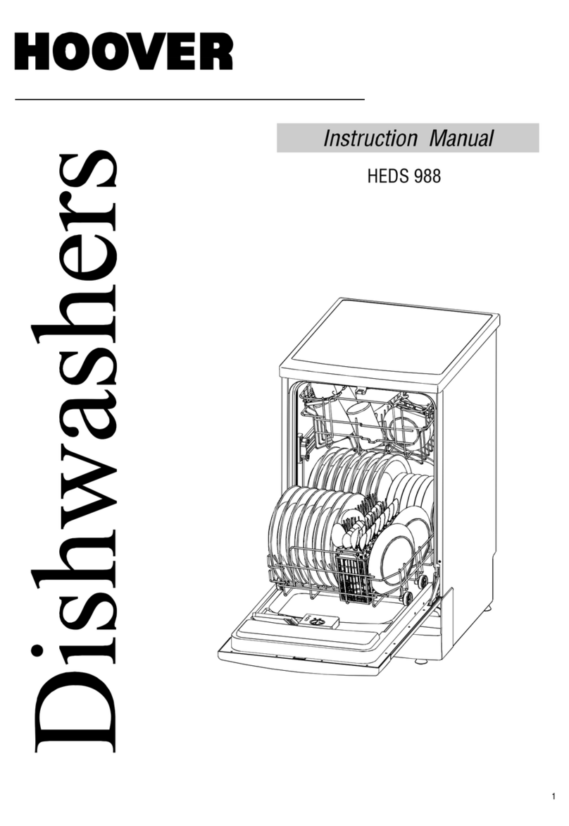 Hoover HEDS 988 instruction manual