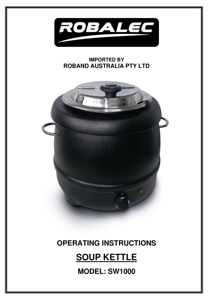Robalec SW1000 operating instructions