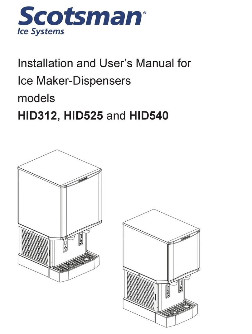 Scotsman HID312 User manual
