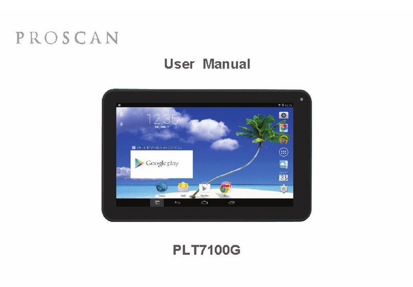 ProScan PLT7100G User manual