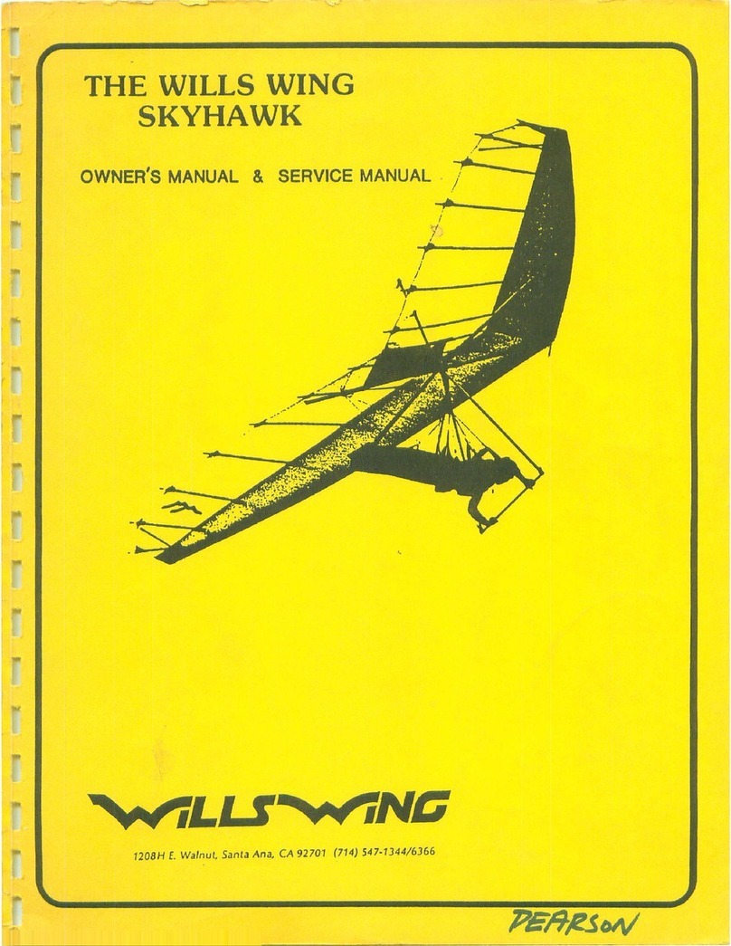 Wills Wing Skyhawk Owner's manual & service manual