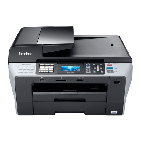 Brother MFC 6490CW - Color Inkjet - All-in-One Instruction Manual