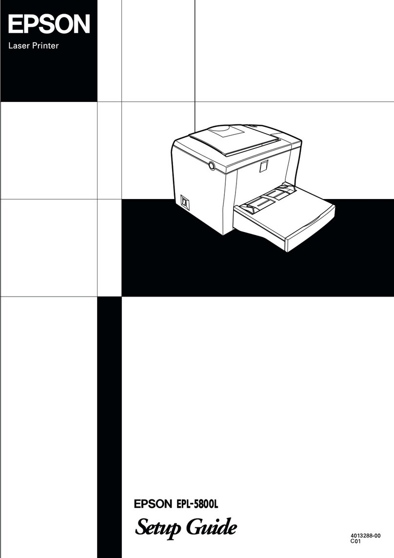 Epson EPL-5800L Manual