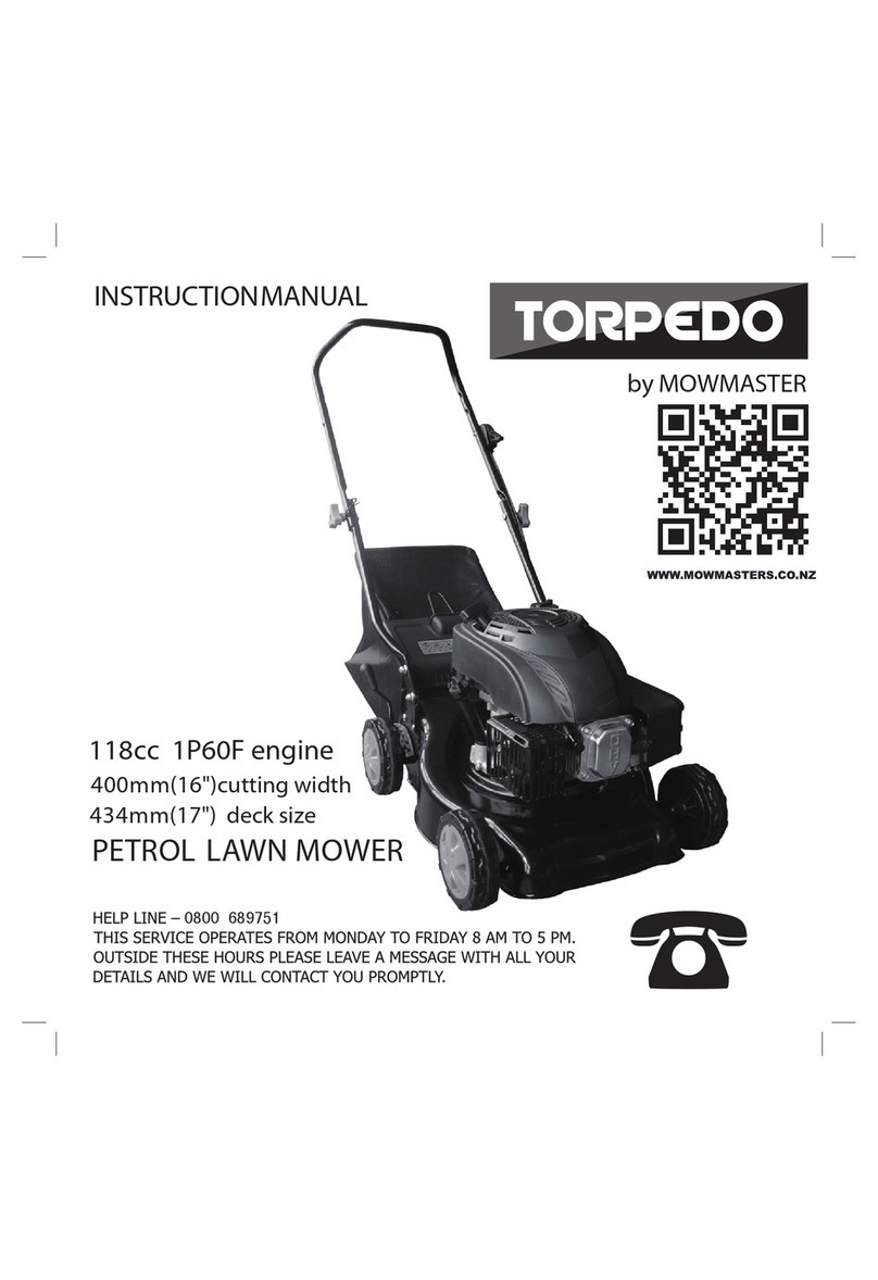 Mowmaster TORPEDO instruction manual