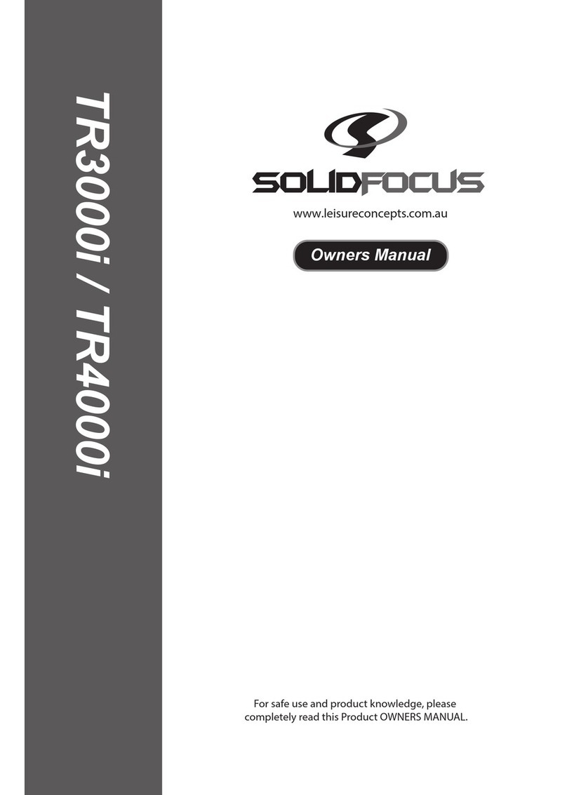 SolidFocus TR3000i User manual