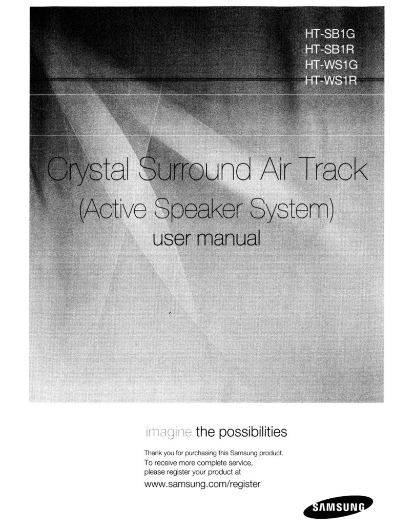 Samsung HT-SB1G User manual