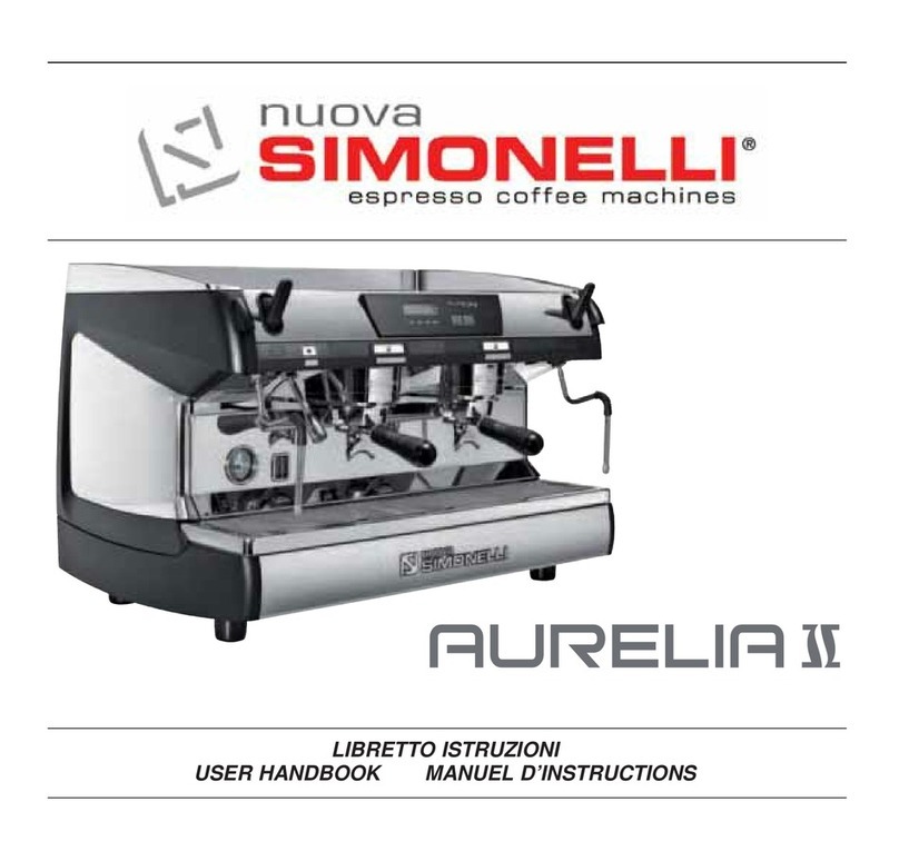 Simonelli Aurelia V Instruction Manual Simonelli Aurelia V Instruction Manual