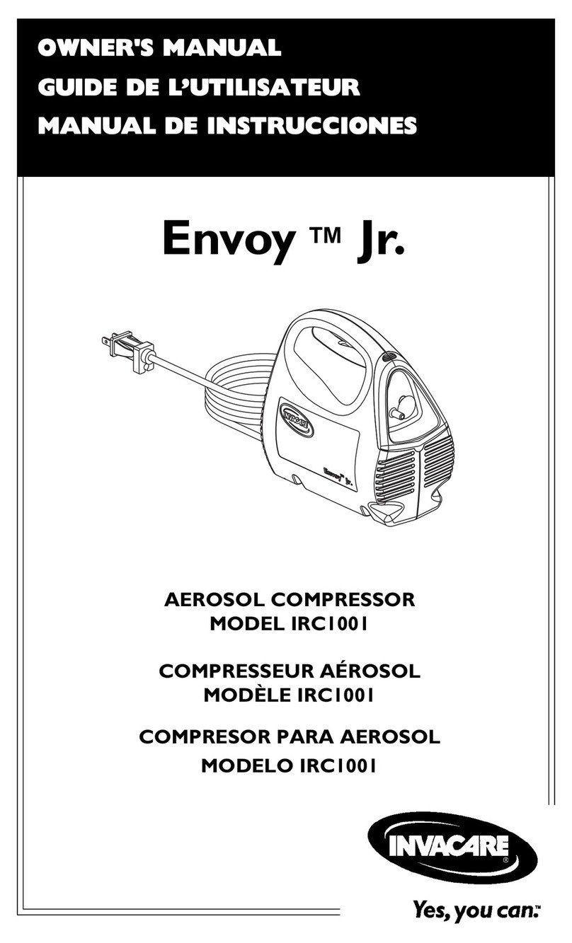 Invacare Envoy Jr. IRC1001 User manual