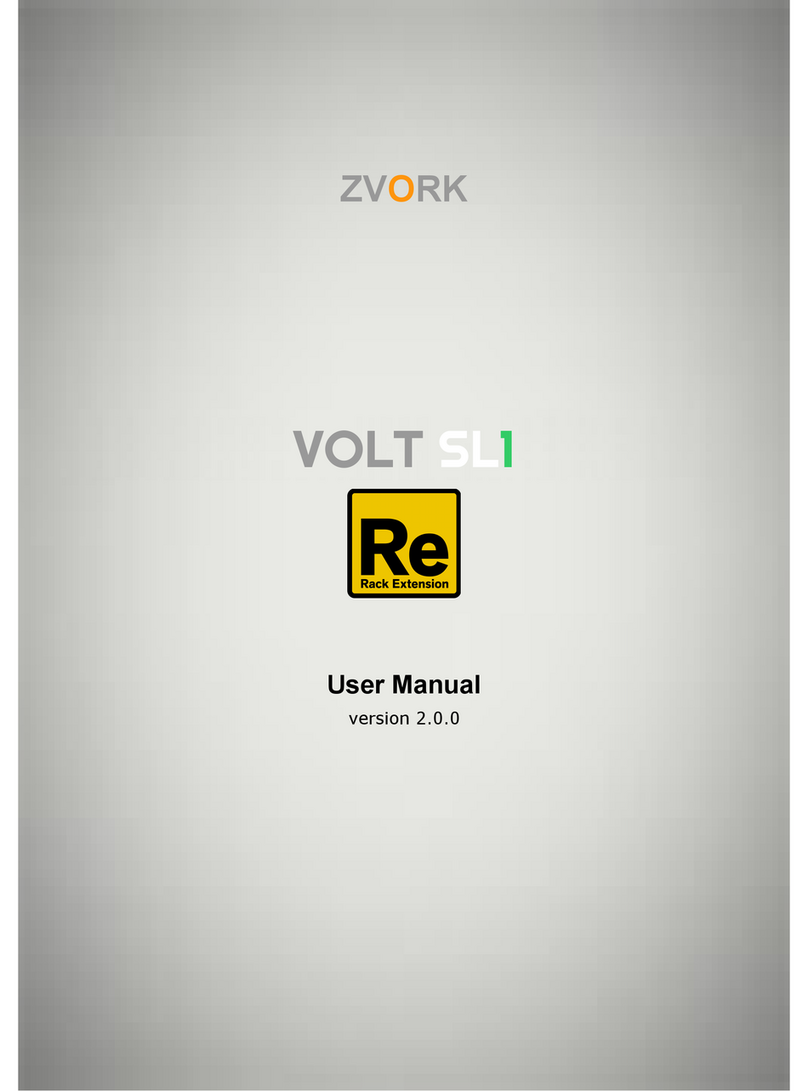 Zvork VOLT SL1 user manual