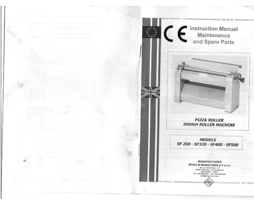 Roga SF250 instruction manual