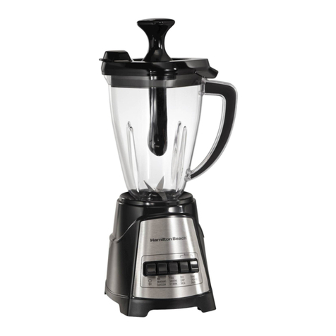 Hamilton Beach MultiBlend User manual