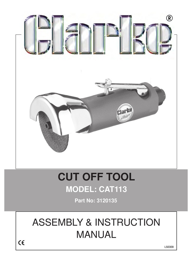 Clarke CAT113 Installation guide