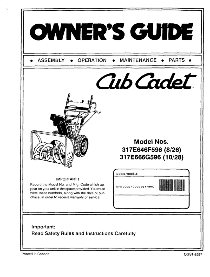 Cub Cadet 317E646F596 owner's manual