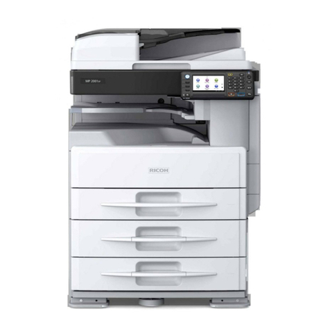 Ricoh MP 2001L User manual