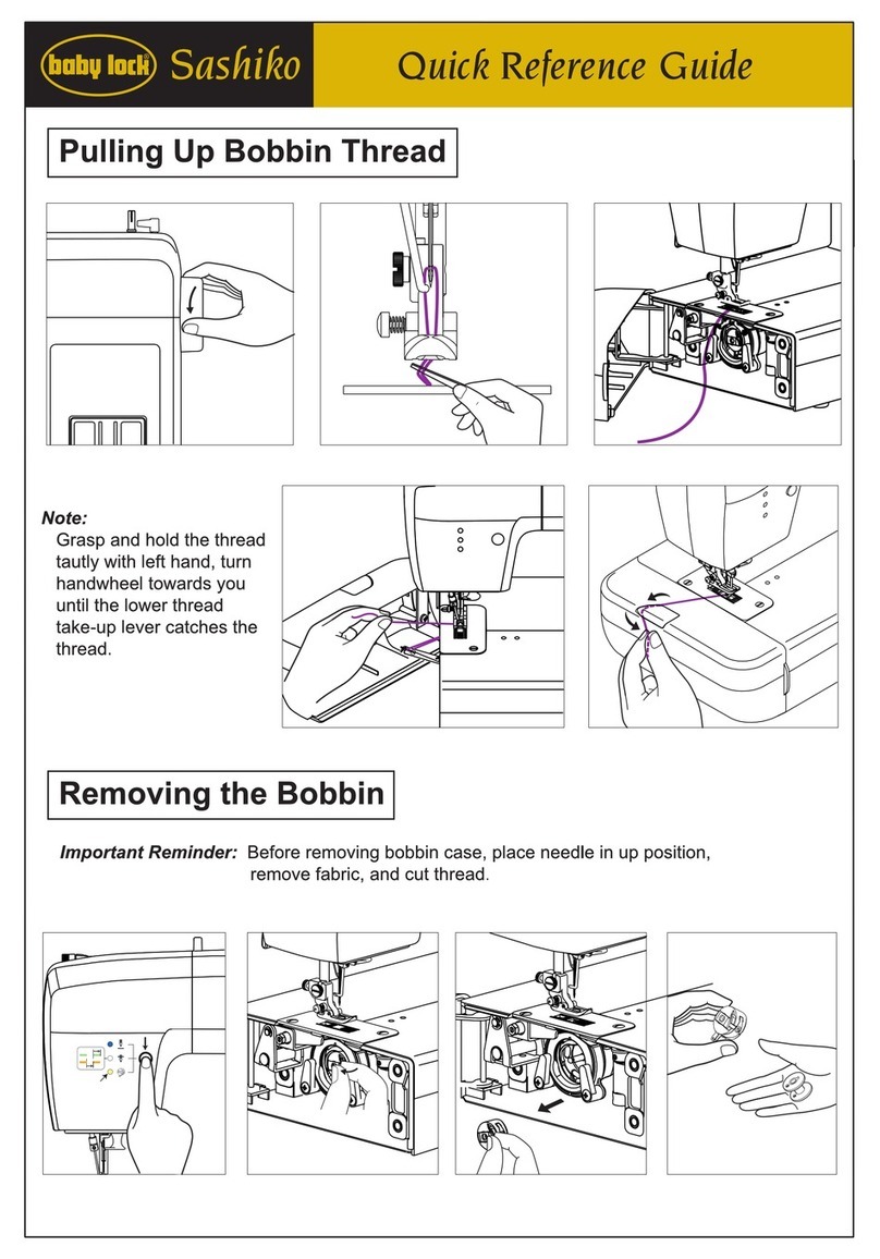 Baby Lock Sashiko User manual