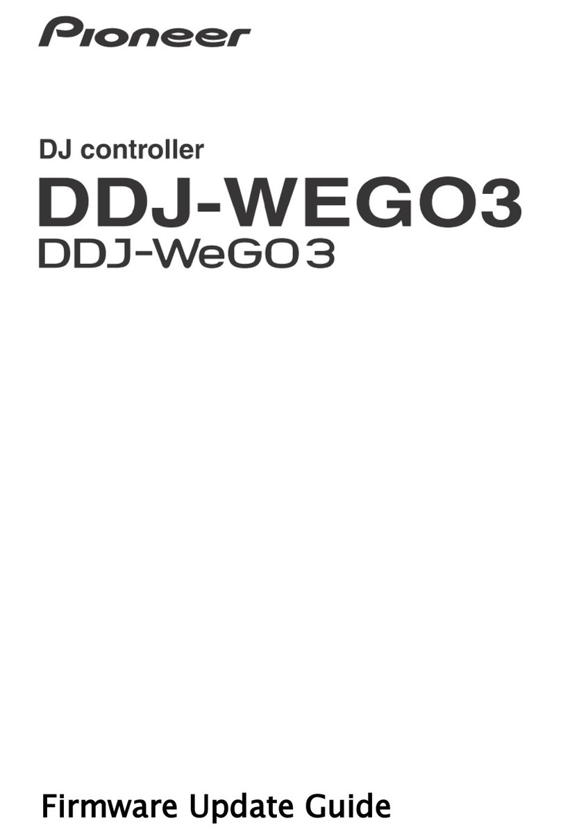 Pioneer DDJ-WEGO3 Firmware update procedures