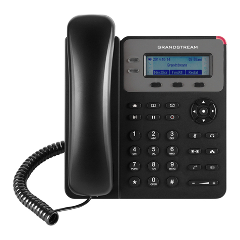 Grandstream Networks GXP1610 User manual Grandstream Networks GXP1610 User manual