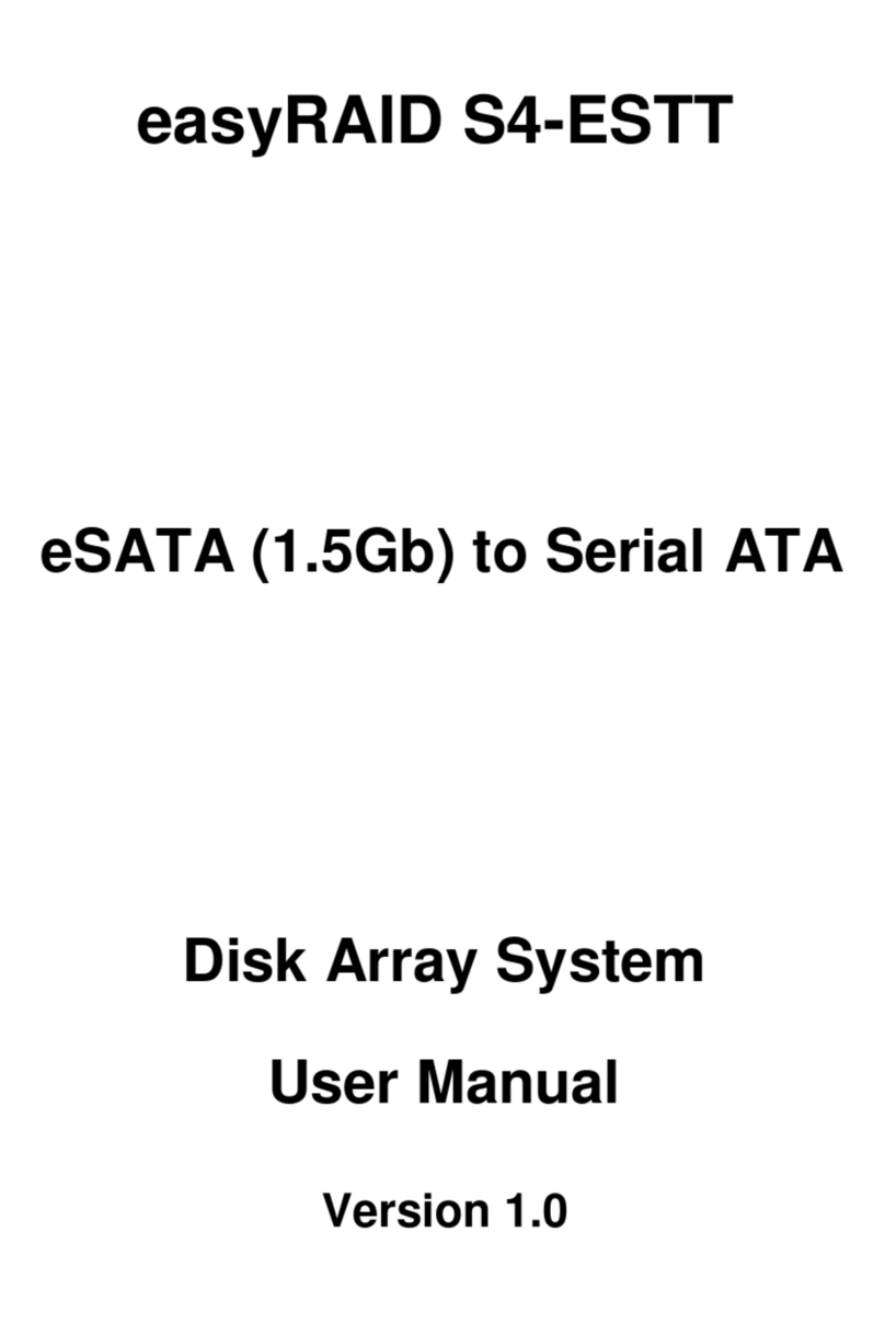 easyRAID S4-ESTT User manual easyRAID S4-ESTT User manual
