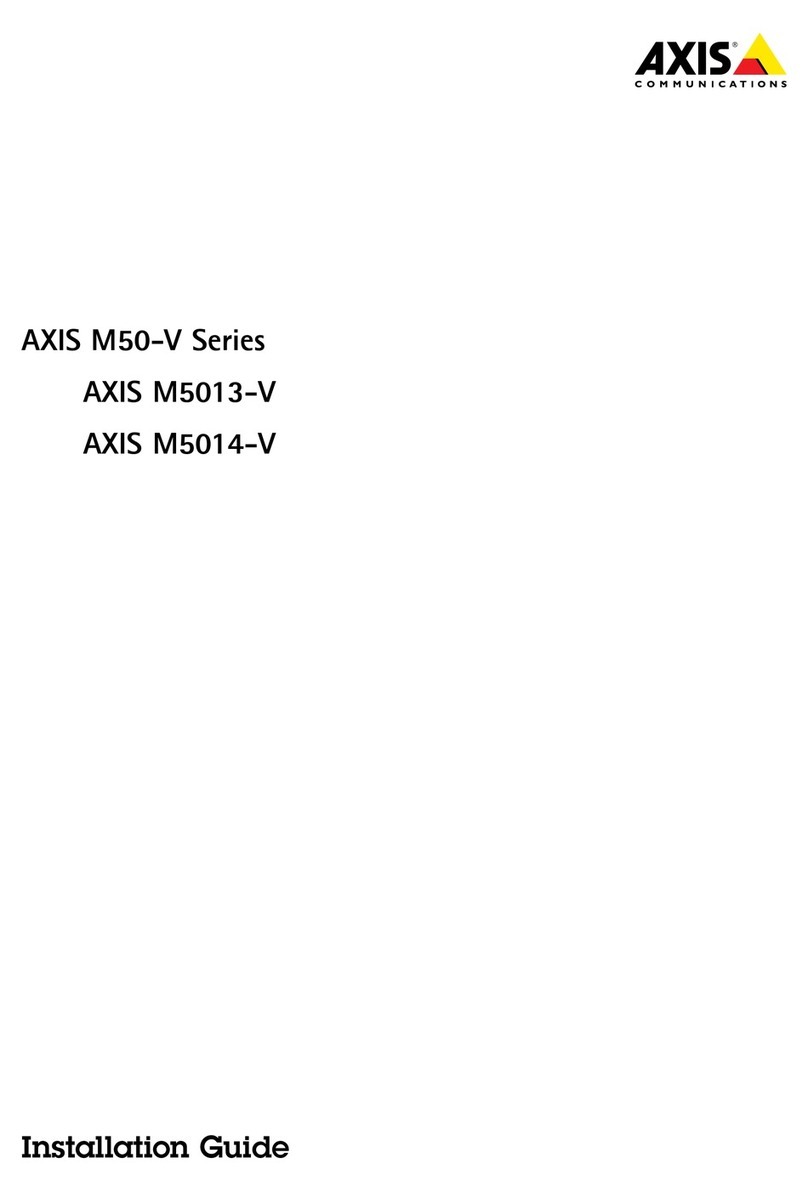 Axis M5013-V User manual
