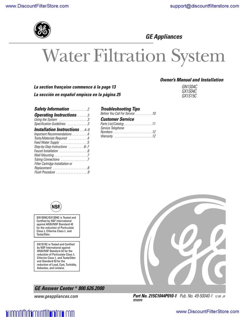 GE GN1S04C Owner's manual and installation