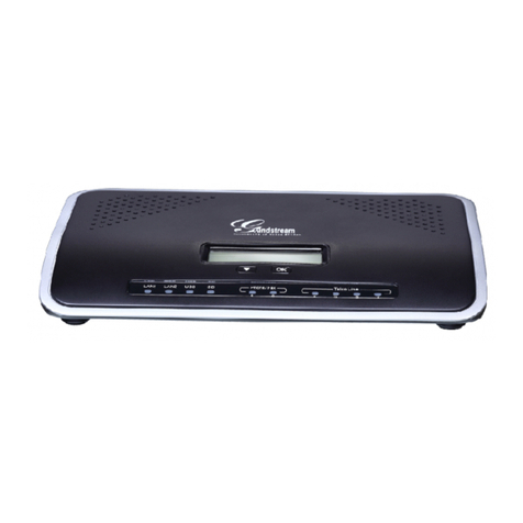 Grandstream Networks UCM6100 Series User manual