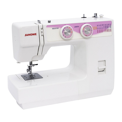 Janome 1108 User manual