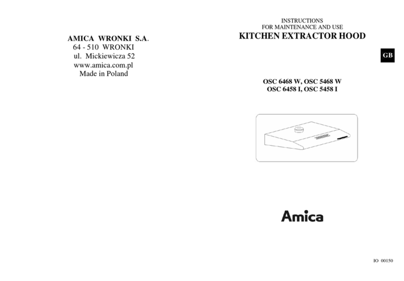 Amica OSC 6468 W User guide
