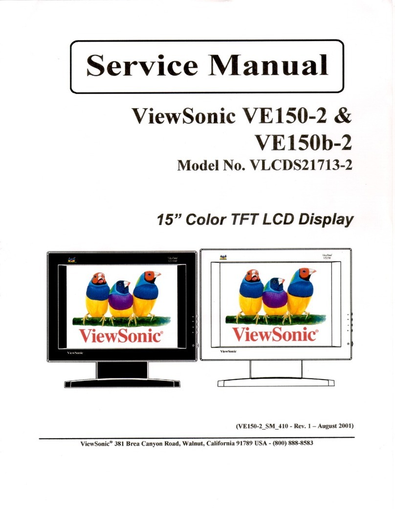 ViewSonic VE150-2 User manual