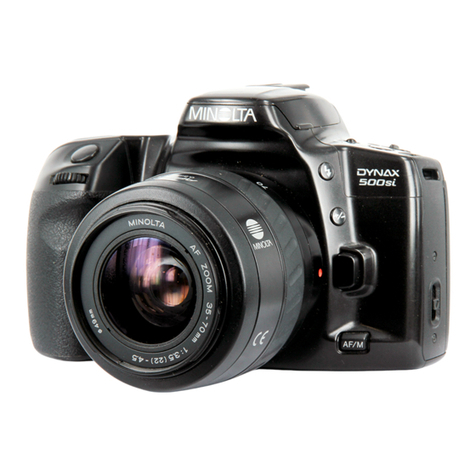 Minolta DYNAX 500si User manual