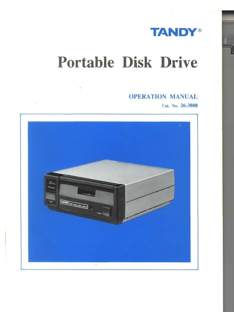 Tandy 26-3808 User manual